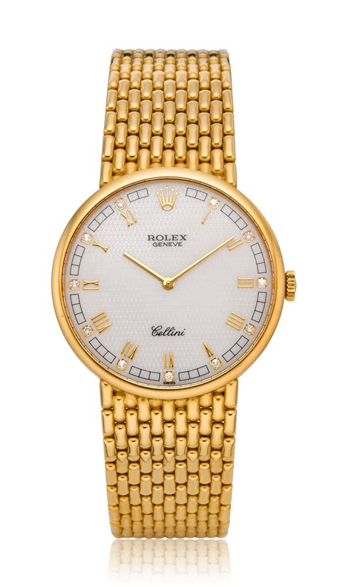 challini rolex gold watch|rolex watch cellini price.